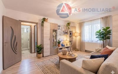 Apartament 2 camere parter, renovat & utilat, zona Astra, Brasov