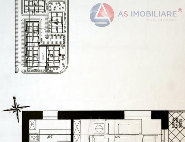 Apartament 2 camere zona Tractoru, Coresi
